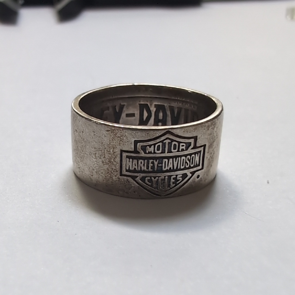 Harley-Davidson Sterling Silver Band Ring